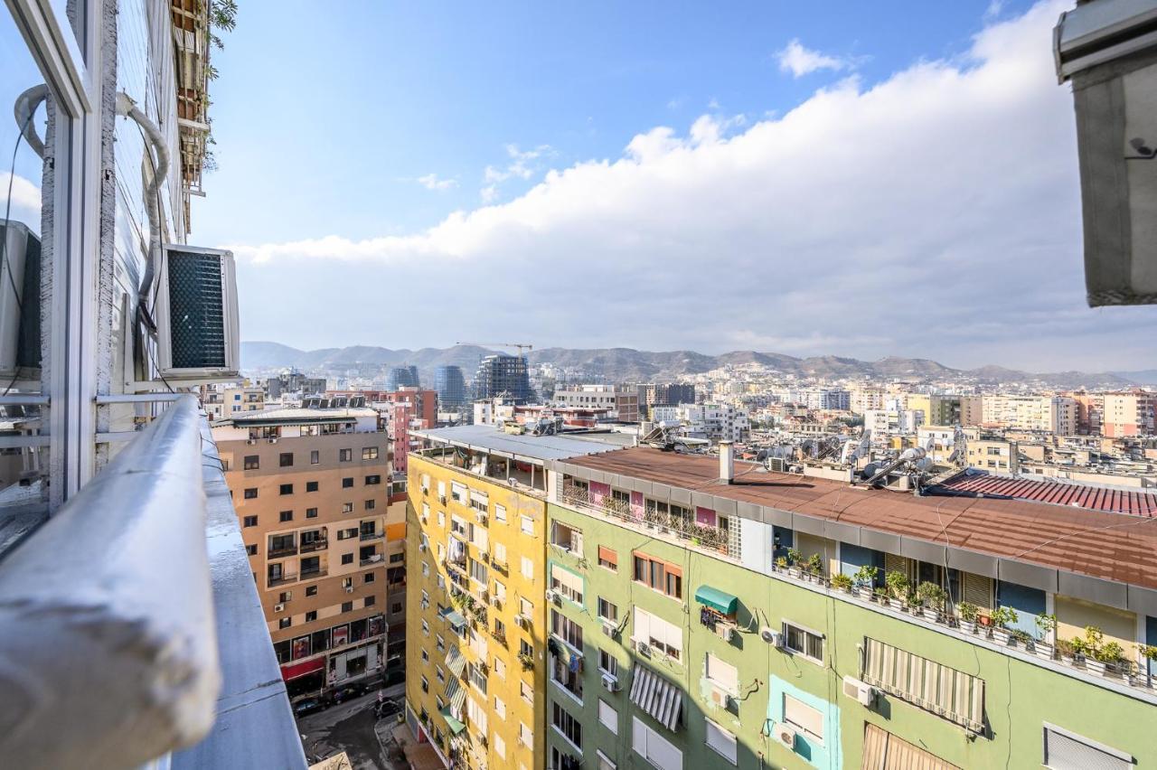 Miku Apartments-Luxury City View At Wilson Square Tirana Eksteriør billede
